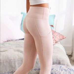 Pink aerie pocket leggings
